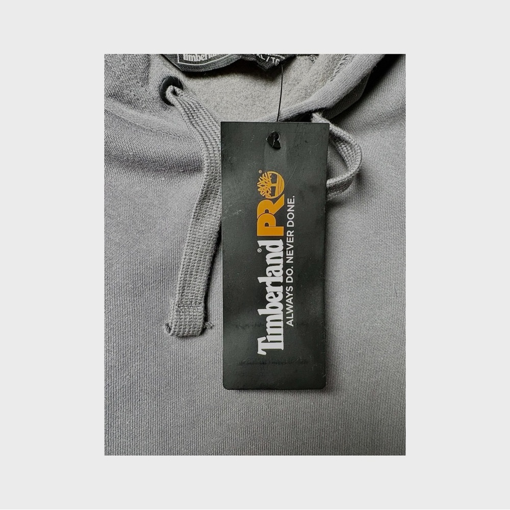 Timberland Pro Honcho Men’s Sport Gray Pullover Hoodie Sz XL - Picture 12 of 15